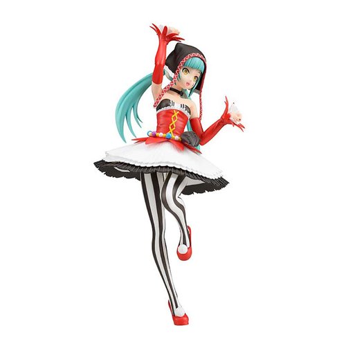 Sega Project Diva Arcade Future Tone Hatsune Miku Super Premium Action Figure Pierretta, 9"
