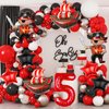 Pirate Ship Balloons Party Decorations, 9Pcs Pirate Balloons Birthday Party Supplies Pirate Balloons Party Decorations for Pirate Theme 5th Birthday Party Supplies