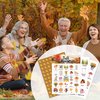 Fall Bingo Game Cards, Autumn Bingo Games for Adults, Fall Harvest Bingo Cards Supplies, Thanksgiving Party Birthday Party Bingo Decor Favors, Card Gifts for Friends Family Holiday, 01