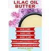 Botanical Beauty LILAC OIL BUTTER 100% Natural 4 Fl.oz.- 120 ml. Lilac Essential Oil in Shea Nut Butter for FACE, SKIN, BODY, HAIR, NAILS. Beauty Skin Moisturizer Oil Butter