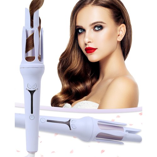 BRAND Rotating 1.25 Curling Iron with Temperature Control, Auto Shut-Off - Fast Heating, Anti-Stuck, Easy-to-Use