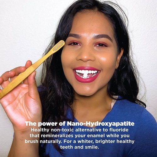 Chomp Super Whitening Cinnamon Toothpaste Tablets with Nano Hydroxyapatite Refill