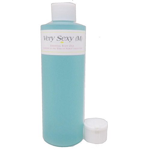Very Sexy - Type VS For Men Scented Body Oil Fragrance [Flip Cap - Light Blue - 8 oz.] - ID#24419