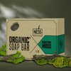 Ness Mens Soap Bar - Maritime Moss Scent, Natural Soap For Men With Organic Ingredients, Mens Bar Soap With Essential Oils, Moisturizing Bar Soap For Men, Handmade In The USA, Cruelty Free, Vegan
