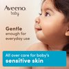 Aveeno Baby Sensitive Skin Bubble Bath with Oat Extract, Gently Cleanses and Leaves Skin Feeling Hydrated, Tear-Free Formula, Hypoallergenic, Paraben-, Phthalate-, Soap- & Dye-Free, 19.2 fl. Oz