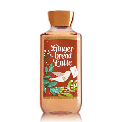 Bath and Body Works Gingerbread Latte Shower Gel 10 Ounce Full Size