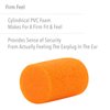 Howard Leight by Honeywell FirmFit Disposable Foam Earplugs, Polybag, 200-Pairs (FF-1) , Orange