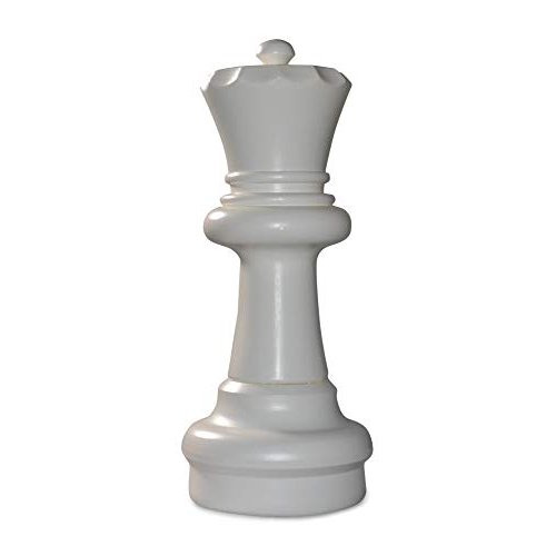 MegaChess Individual Plastic Chess Piece - Queen - 23 inches Tall - White - This Item is A Component of The 25 inch Giant Chess Set - Not Intended for Home Decor