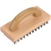 Carlisle FoodService Products 4067600 Ergonomic Steel Butcher Block Scratch Brush, 9-3/8”