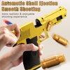 Nogevo Soft Bullet Toy Gun with Empty Shell Ejecting with Foam Bullets - Shooting Educational Gun Toys Model - Christmas, Birthday Gifts for Boys Kids Girls Adults Age 8+
