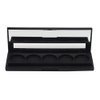 2 Pcs 5 Grids Empty Eyeshadow Palette Cosmetics Makeup Storage Container DIY Eye Shadow Palette Case with Mirror and Window for Blush Eyebrow Powder Lipstick, Inner Diameter 26mm