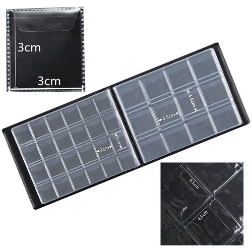 MUDOR Coin Collection Holder Album for Collectors, 240 Pockets Coin Collection Book Office Supplies