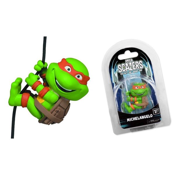 NECA Scalers - 2" Characters - TMNT "Michelangelo" Toy Figure