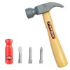 Toy Choi's 4Pcs Toddler Hammer, Plastic Toy Hammer and Toys Simulation Hammers Maintenance Tools, Pretend Play Kid Hammer for Toy Workbench