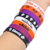 DIYASY Halloween Silicone Wristbands,40 Pcs Rubber Bracelets Halloween Party Favor Trick or Treat Gifts and Goodie Bag Fillers