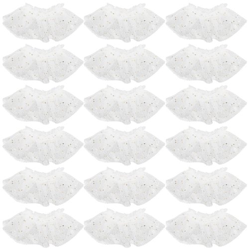 ibasenice Doll Tutu Dress 30pcs Doll Tutu Skirts Mini Tulle Skirts Dollhouse Clothes for Mini Doll Prom Party Outfit Costume