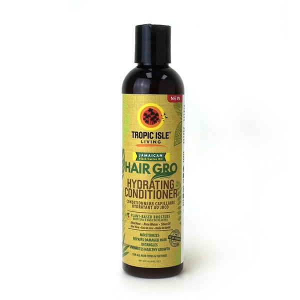 Hair Gro Cleansing Hydrating Conditioner 237ml - Infused Aloe Vera, Rose Water for Nourishing and Softening the Hair, Shea Oil to Help Moisturize and Repairs Damaged Hair, Paraben Free, Sulfate Free