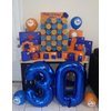25 Balloon Numbers, 25th Birthday Decorations for Women Men, Number 52 Balloons 40 In Dark Blue Happy Birthday Party Decorations Jumbo Foil Helium Mylar Balloons for Wedding, Graduations