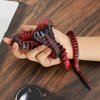LYROYREG 25" 3D Printed Snake, 3D Printed Fidget Animals,3D Crystal Snake Flexible Joints Home Decor Executive Desk Toys,Home Office Decor Executive Desk Toys for Autism/ADHD (Black)