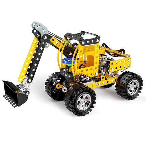 Lucky Doug Stem Building Projects Toys for Kids Boys 8 9 10 11 12 Year Old, Metal Building Construction Model kit, Building Blocks DIY Toys