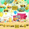 30 Pieces Construction Birthday Party Supplies Construction Party Decoration Zone Party Hanging Swirl Traffic Zone Theme Streamers, Kids Boy Construction Truck Party Foil Swirls Decorations (Cool)
