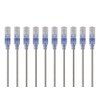 Monoprice Cat6A Ethernet Patch Cable - Snagless RJ45, 550Mhz, 10G, UTP, Pure Bare Copper Wire, 30AWG, 10-Pack, 3 Feet, Black - SlimRun Series