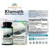 Premium Klamath Lake Blue Green Algae - More Powerful Than Spirulina and Chlorella Supplements | Pure Chlorophyll Rich SuperFood, Sourced from Organic Klamath Lake, 500mg, 60 Vegan Capsules