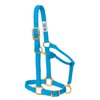 Weaver Leather Original Adjustable Nylon Horse Halter, Weanling/Pony, Hurricane Blue