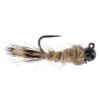 The Fly Fishing Place Barbless Tactical Czech Nymph Fly Fishing Flies Collection - One Dozen Tungsten Bead Euro Nymphing Fly Assortment - 2 Each of 6 Patterns - Hook Sizes 12, 14 and 16