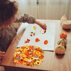 Leaf Foam Stickers Fall Craft Sticker for Autumn Thanksgiving Scrapbooking Party Decoration 250 Pcs