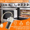WB13K21 Oven Igniter Fit for G-E Ken-more Hot-point Gas Range Stove Replaces Norton-501a WB2X9998 WB13K0012 WB13K0013 WB13K0014 AP2020569 PS231280 EAP231280
