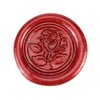 Yoption 12 Pcs Sealing Wax Sticks with Wicks, Antique Metallic Red Totem Fire Manuscript Seal Wax for Wax Seal Stamp (Metallic Red)