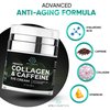 ATN Cosmetics Caffeine Eye Cream, Collagen Eye Cream for all skin types, For Wrinkles & Dark Circles, and Puffiness, Infused with Hyaluronic Acid & Niacinamide, 1.7 OZ / 50 G