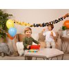 Construction Birthday Party Supplies Banner | Baby Boy Toddler Kids Birthday Truck Decorations - Huge 8-feet Long Under Construction Decor - The Perfect Decoration for your Party