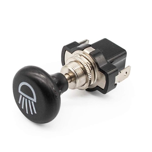 Panglong Universal Golf Cart Light Switch, Push Pull Headlight Switch Button-12Volt Light Switch Replace for Golf Cart Club Car, Yamaha, EZGO Light Switch, OEM #4034