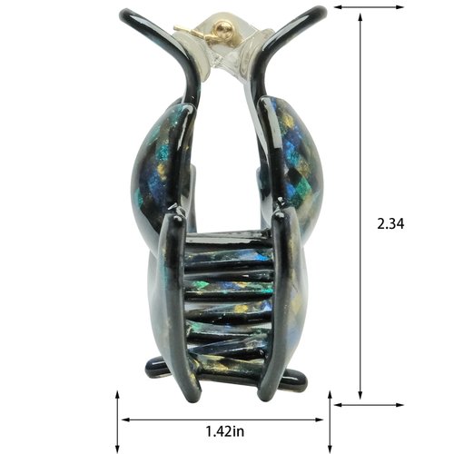 Ailiya Hair Claw Clips, French Hair Pin for Thick Hair Handmade, Girls Hair Clips, Durable Styling Hair Accessories for Women, Strong Hold No Slip Grip for Women and Girls