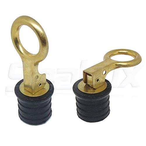SeaLux Flip Lock Snap Handle Bailer Drain Plug (1" Plug)