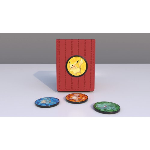 Ultra Pro - Kanto Alcove Click Deck Box For Pokemon, MTG, Baseball Cards, Basketball Cards, Football Cards and other Trading Cards or Board Games storage