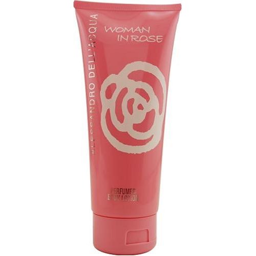 Woman In Rose By Alessandro Dell Acqua For Women. Body Lotion 6.7-Ounce