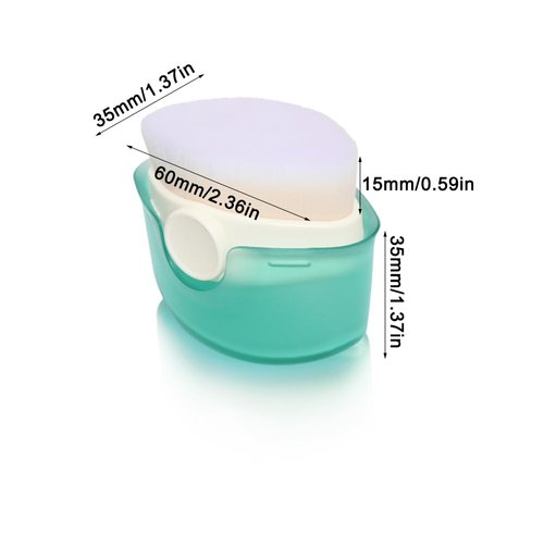 1 Pcs Sunscreen Applicator for Kids, SonKu Sunblock Buddy Brush for Baby with Protective Caps,Sun Cream Brush