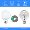 Cotanic G25 LED Globe Light Bulbs, 5W Vanity Light Bulb (60W Equivalent),Daylight 4000K,Non-dimmable Makeup Mirror Lights for Bedroom,Led Bathroom Light Bulbs,E26 Medium Screw Base,500lm,Pack of 4