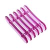 LASSUM 2 Pcs Nail Art Craft UV Gel Brush Polish Pen Rest Plastic Holders Stands for Holding 5 Separate Brushes