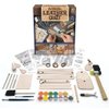 ArtSkills Leather Working Kit, Leather Tooling Kit with Tools, Leather Stamps, Leather for Crafts, Adult Project Kits, 80 pc