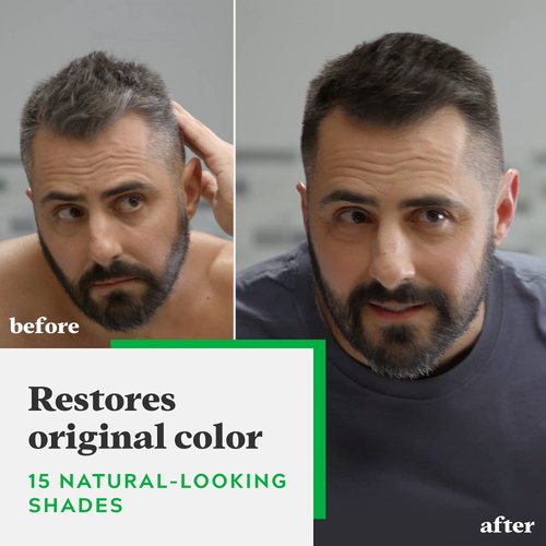 Just For Men Shampoo-In Color (Formerly Original Formula), Mens Hair Color with Keratin and Vitamin E for Stronger Hair - Sandy Blond, H-10, Pack of 1