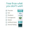Himalaya Botanique Kids Toothpaste, Cool Mint, Fights Plaque, Fluoride Free, Gentle, No Artificial Colors, SLS Free, Gluten Free, Cruelty Free, Vegan, Foaming, 4 Oz, 1 Pack