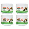 Palmer's Coconut Oil Moisture Gro Hairdress with Vitamin E, 8.8 oz Jar (Pack of 4)