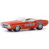 1971 Challenger Convertible Official Pace Car Orange 55th Indianapolis 500 Mile Race Hobby Exclusive 1/64 Diecast Model Car by Greenlight 30144