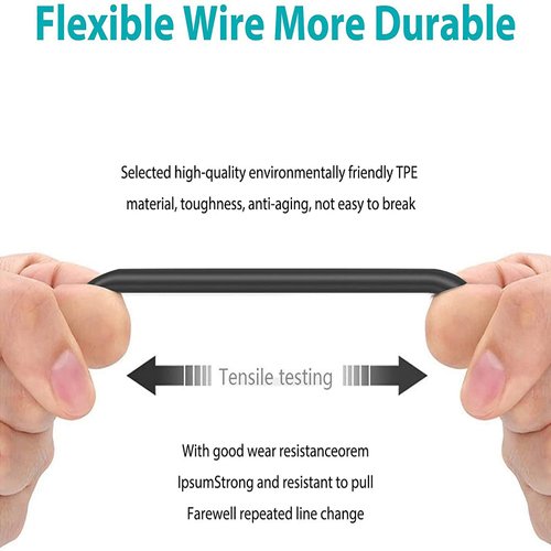 Dysead USB Charger Charging Cable Cord Lead Plug for AOMAIS Sport II 2 Wireless Speaker