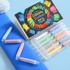g00d4u sidewalk chalk for kids, sidewalk chalk for toddlers 1-3 nontoxic,chalk holder for chalkboard (12 colours)