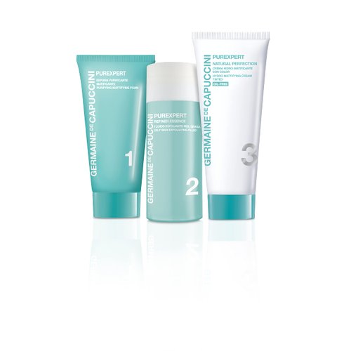 Germaine de Capuccini - Purexpert I Extra-Comfort Cleansing Gel - Normal and Combination Skin - Gently cleanses and purifies - Minimizes pores and imperfections - 4.2 Oz